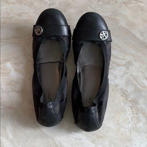 Coach Ballet Flats, black